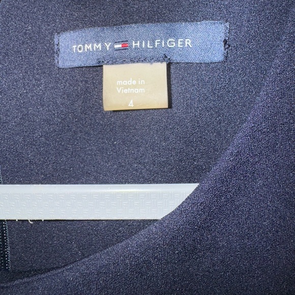 Tommy Hilfiger Black and Red A-Line Mini Dress - Picture 2 of 4